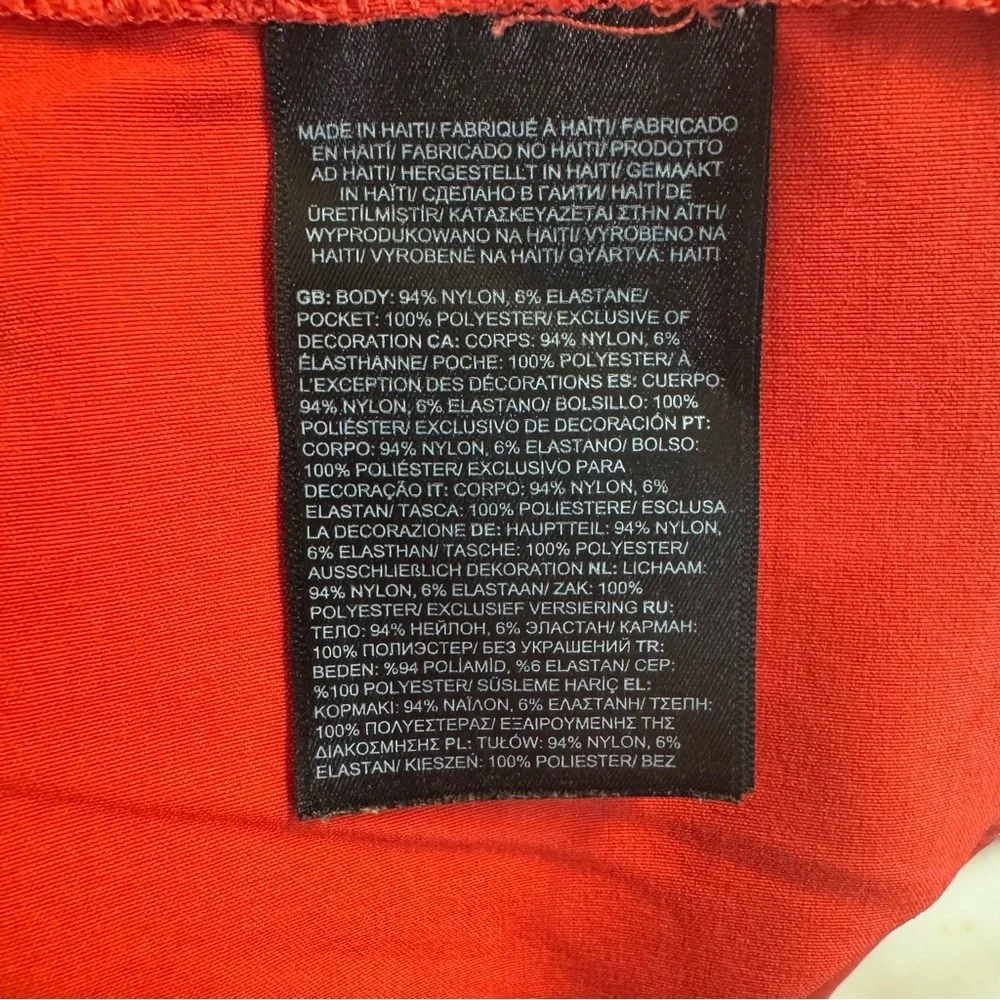 The North Face Class V Relaxed Fit Pull On Horizon Red Shorts Mens Sz. L